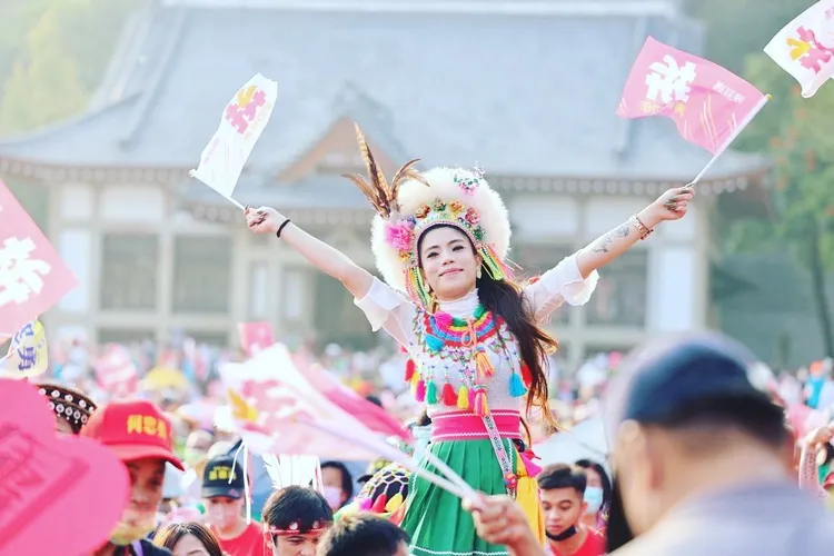 原住民為自發性為陳其邁成立後援會，為民進黨高雄市長首創紀錄。　民眾提供