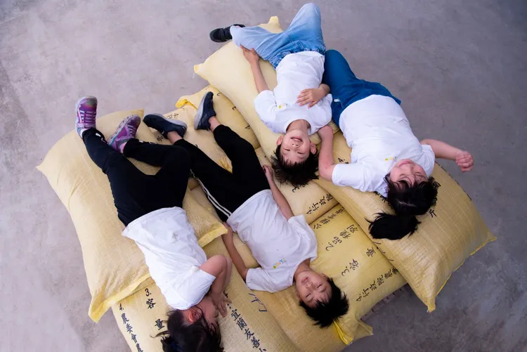 穀倉活動讓小朋友盡情玩樂。宜蘭力麗威斯汀度假酒店提供