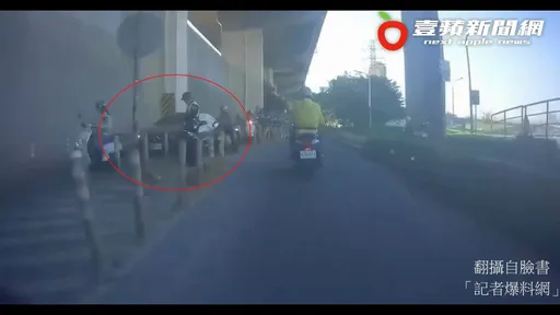 扯爆!賓士誤闖機車道 大批騎士慘回堵綿延數公里看不到盡頭