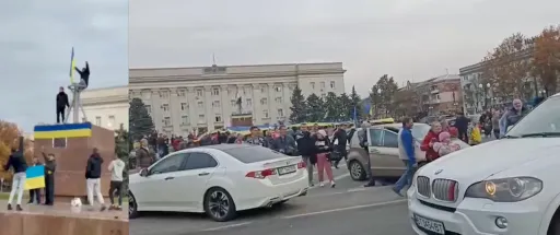 澤連斯基指控俄軍　撤離前破壞赫松關鍵基礎設施