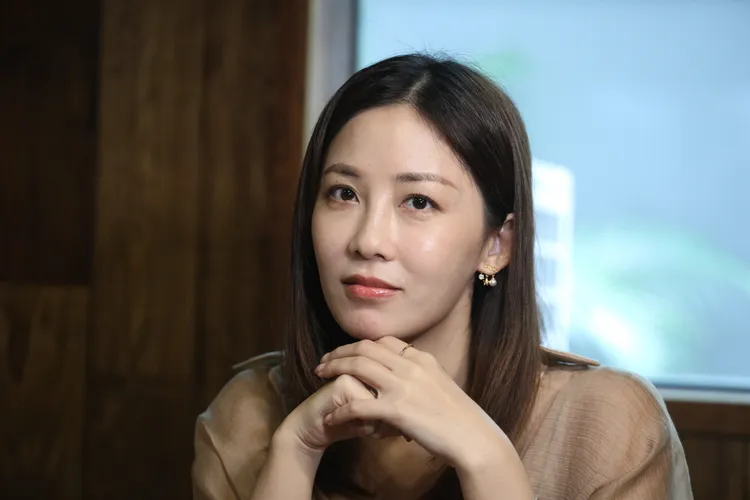 安唯綾為老公喊冤。陳明中攝