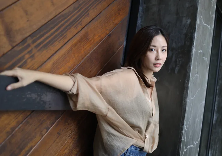 安唯綾對演戲仍有很大熱情。陳明中攝