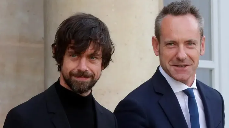 維耶勒（右）證實離開推特。路透社