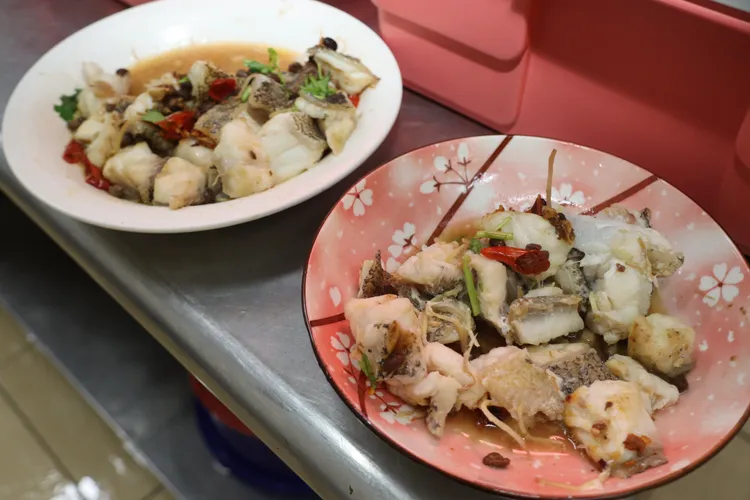 豆豉醬香新鮮石斑魚料理。教育局提供