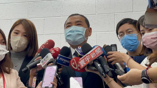 新北政見會｜視林佳龍為可敬對手　侯友宜不替自己表現打分數