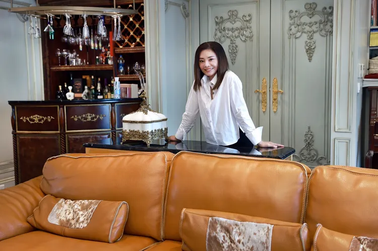 Rita在家中接受《壹蘋》獨家專訪。艾迪昇傳播提供