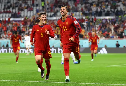 世界盃|6球員狂灌7球創隊史 無敵艦隊西班牙7比0血洗哥斯大黎加