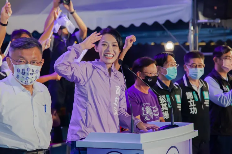 高虹安強調自己由郭台銘引薦進入立法院，沒有政治包袱、專業問政，要打造新竹成為「國際科技都」。資料畫面