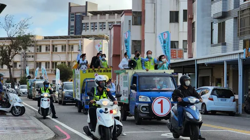 澎湖黃金周|民進黨陳光復掃街 藍營賴峰偉操作棄保