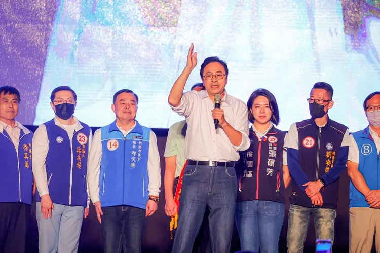 張善政整合桃園藍軍。張善政競辦提供