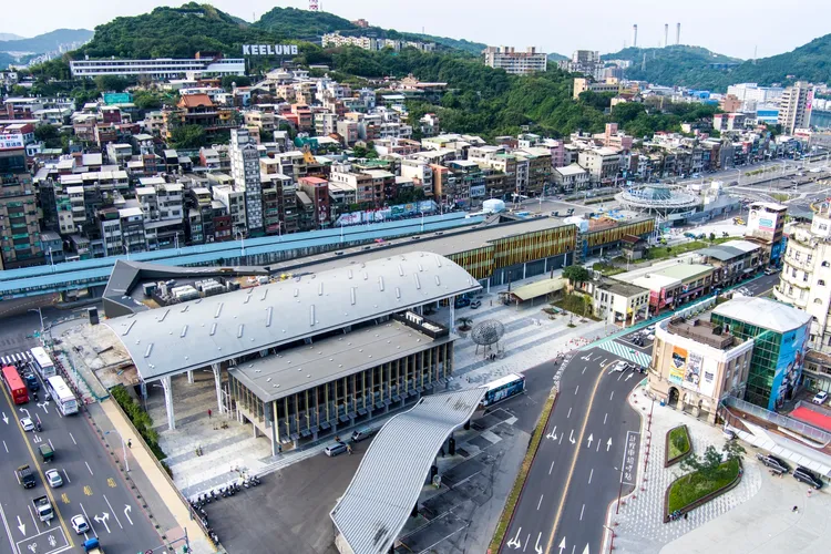 基隆城際轉運站是林右昌任內重大建設。市府提供