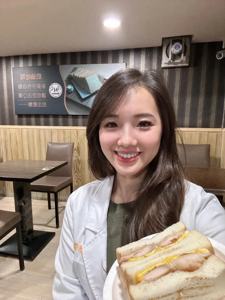 許睿慈之前是營養師。翻攝自許睿慈臉書