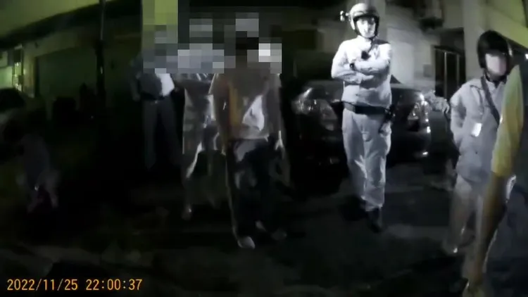 警方到場將林女等人依現行犯逮捕。讀者提供