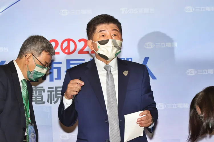 陳時中說，自己今天的表現應該算是好學生。葉志明