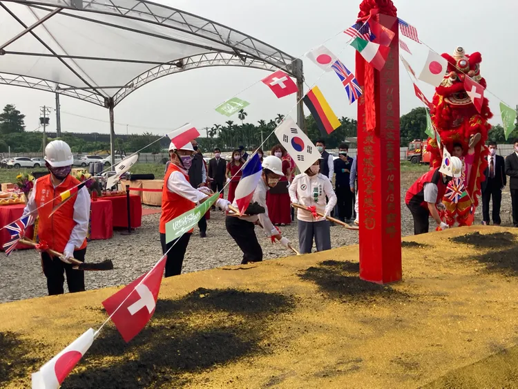 蘇貞昌等一齊動土。陳宏銘攝