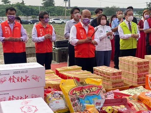 逾5億潮州農業包裝廠動土 蘇揆:力求國際化、錢不是問題