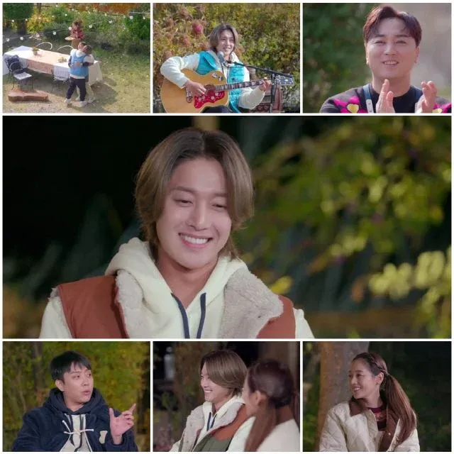 金賢重上節目分享新婚生活。翻攝ＭBN