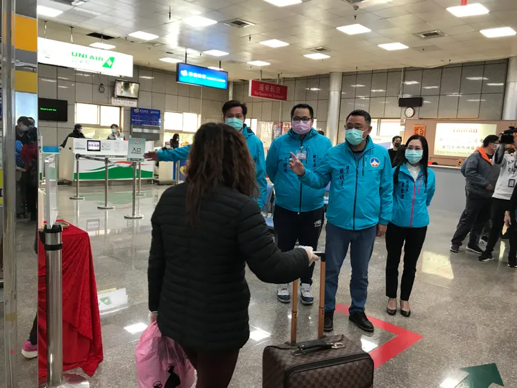 楊鎮浯希望小三通能如期於農曆春節前復航。蔡宇凌攝