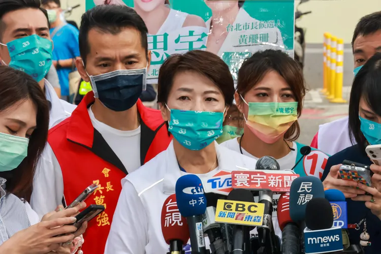 黃珊珊走訪北投市場。趙世平攝