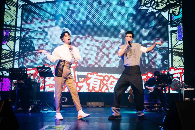 黃偉晉演唱會邀請楊士弘擔任表演嘉賓。重星提供