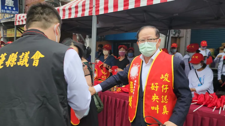 警政署前署長陳國恩到場。黃瑞娟攝