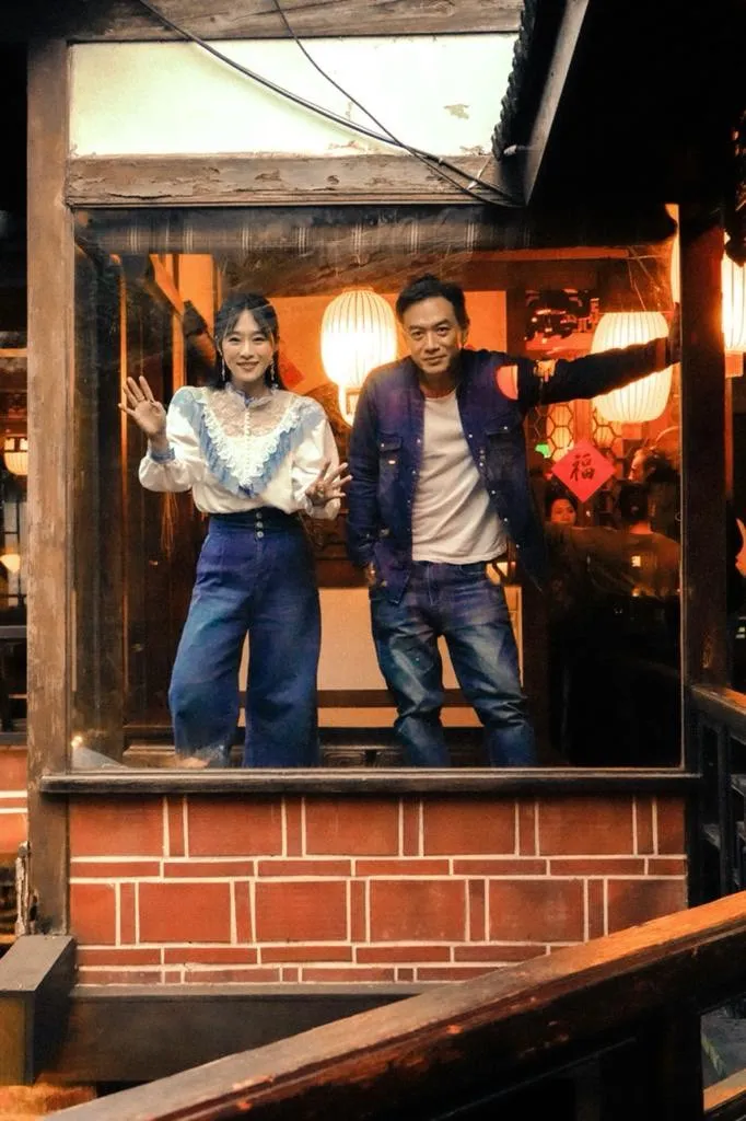 張翰（右）、吳可熙在片中飾演夫妻。文策院提供