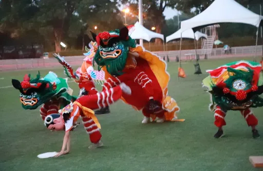 學校民俗體育競賽民雄登場 台灣獅超夯踢毽競爭最激烈