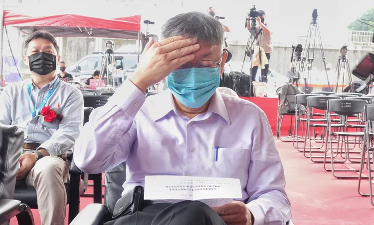 柯文哲被爆去鱸鰻招待所。莊宗達攝