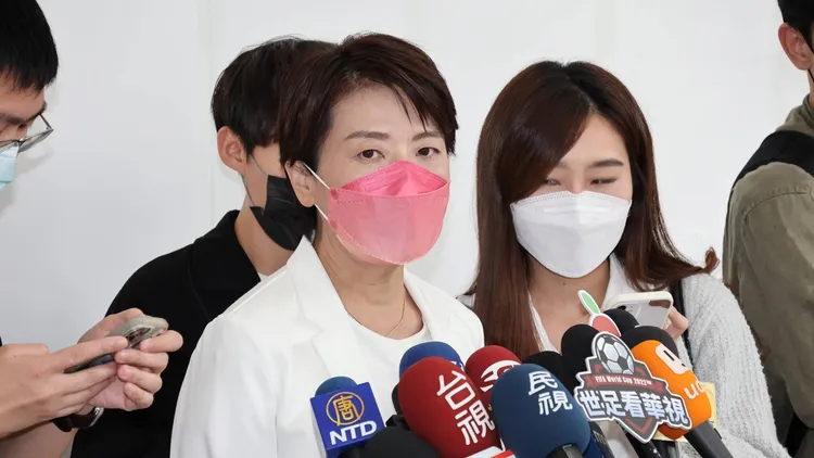 無黨籍台北市長候選人黃珊珊。葉志明攝