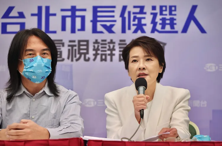 黃珊珊辯論會砲火猛烈。林林攝