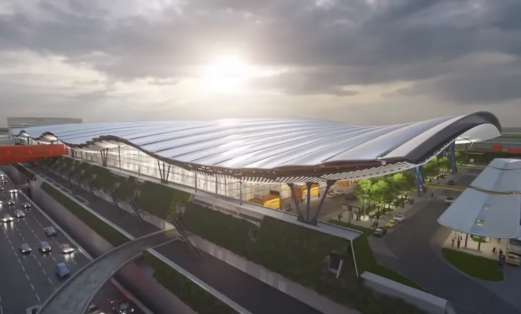 多家航空公司搶著進駐桃園機場第三航廈。翻攝自Youtube「Taoyuan Airport」