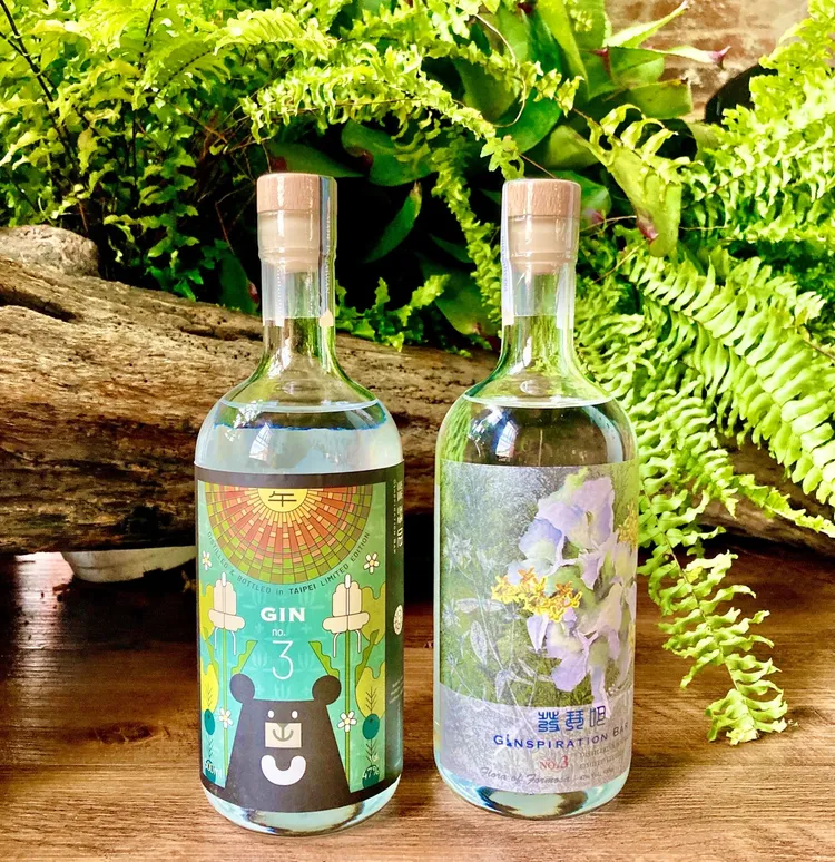 來自大稻埕的「發琴吧」選用發琴吧No.3野薑花香琴酒風味貫穿，並衍生出4杯調酒。業者提供