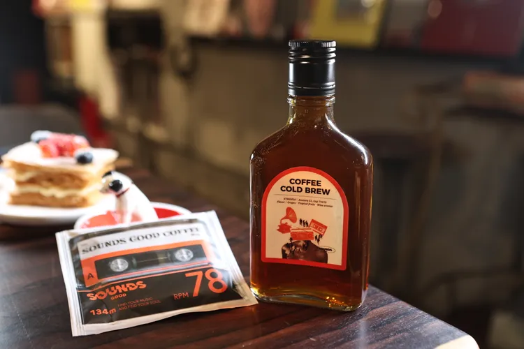 冷萃咖啡，200元。翁玉信攝