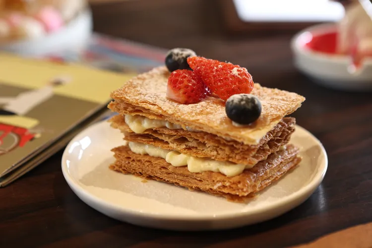 拿破崙千層派，220元。翁玉信攝