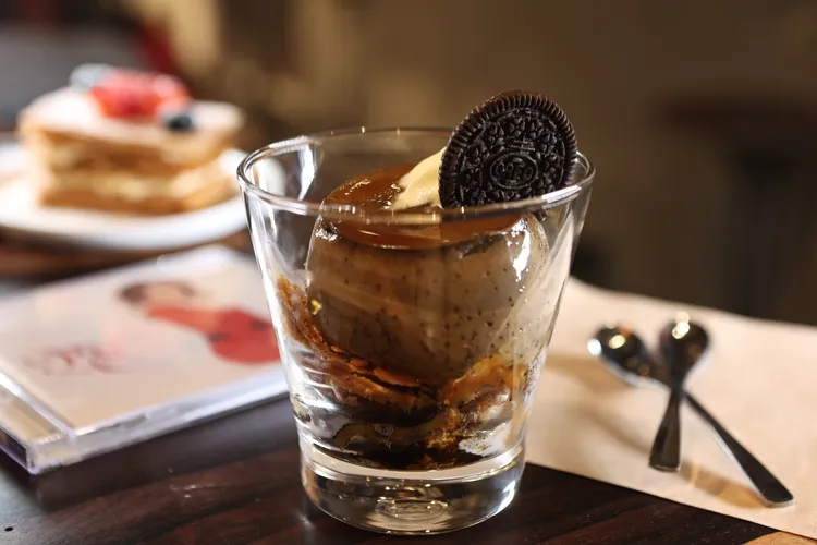 鐵觀音Oreo布丁，200元。翁玉信攝