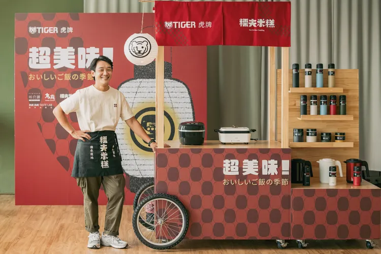 糯夫米糕即日起將陸續於SOGO復興館、遠百竹北、新光三越台南新天地推出巡迴餐車。業者提供