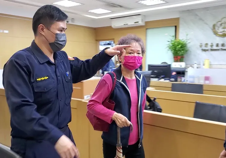 景人社區發展協會理事長李冰心被諭令5萬交保。呂志明攝