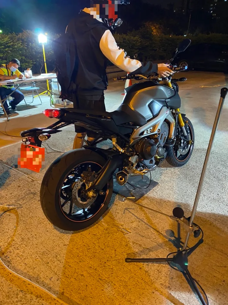 YAMAHA MT-09街車。讀者提供