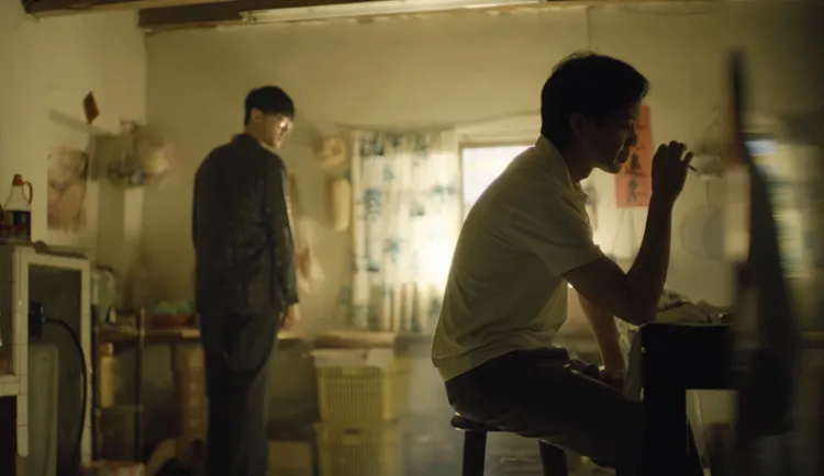 《台灣犯罪故事》單元1《出軌》由薛仕凌（右）、施柏宇演出。Disney+提供