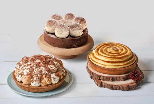 餐飲集團集合48家門市推聖誕甜點　3口味每個7吋990元