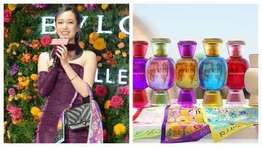 寶格麗Allegra頂級香這裡獨賣　吳卓源搭近萬元專屬絲巾秀時尚