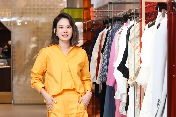 Melody自認只有在公開活動時才光鮮亮麗，在家庭生活中就是個「司機」。趙世平攝