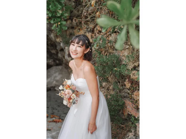 黃京葦笑容燦爛，也透露對蘭嶼有難以割捨感情，明年就會強勢回歸支援。引自黃京葦粉絲頁