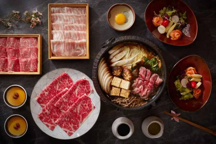 台北喜來登桃山「日式壽喜燒個人餐」。台北喜來登提供