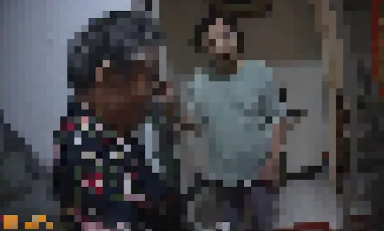 老婦人的女兒感謝警方將母親送回來。翻攝畫面