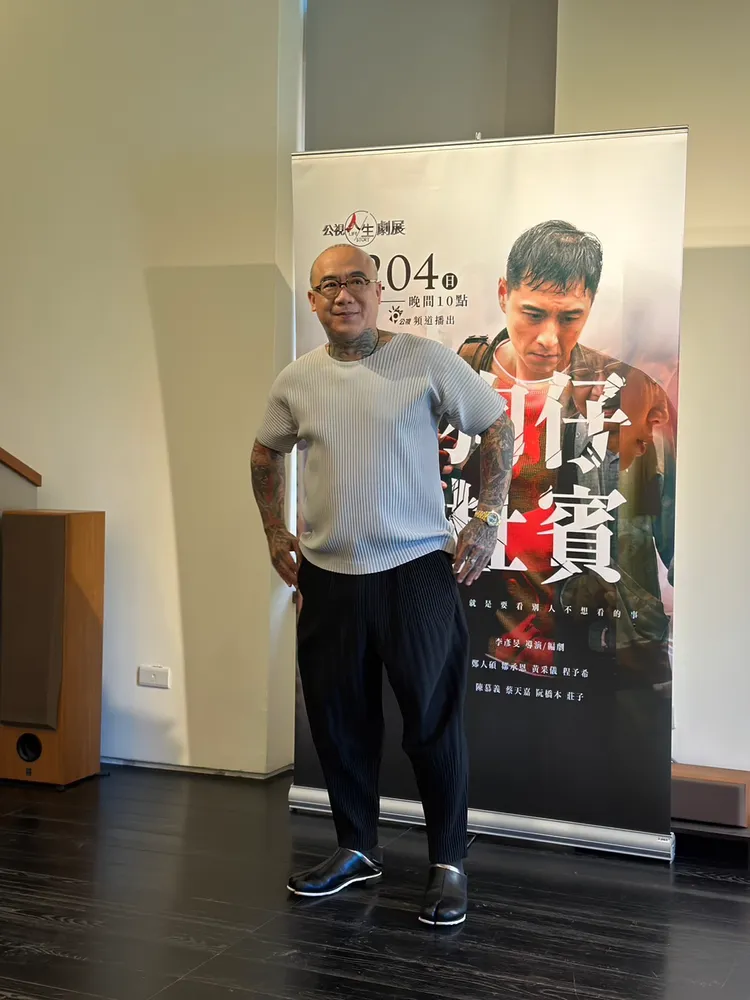 鋼鐵爸樂觀看待落選本屆議員選舉。蔡依庭攝