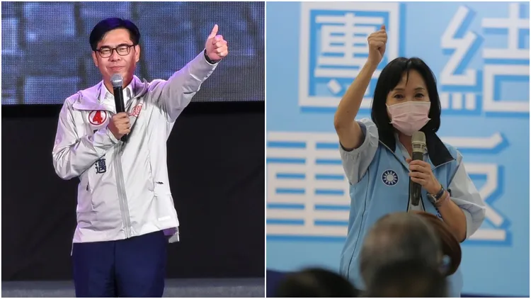 陈其迈、柯志恩针对工资议题针锋相对。 资料照片