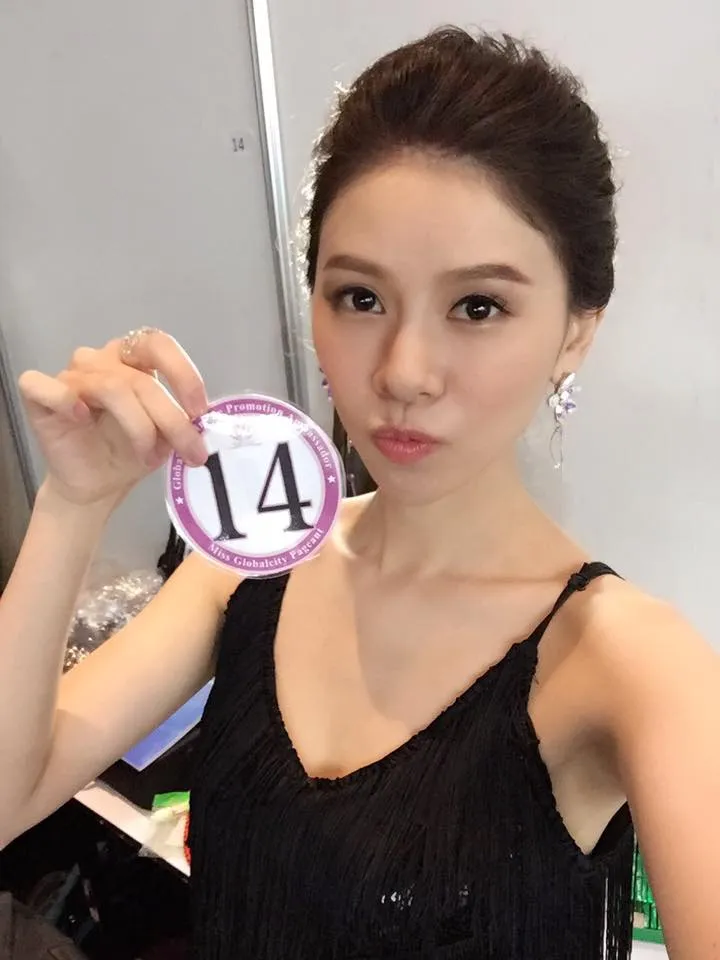 選美佳麗出身新竹市東區公園里林季蓉。翻攝林季蓉臉書