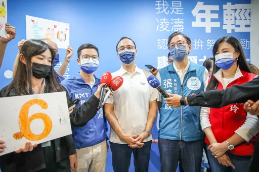 藍、綠兩黨主席桃園輔選大車拼! 朱立倫直批蔡英文:民主「奧步」黨只會騙選票