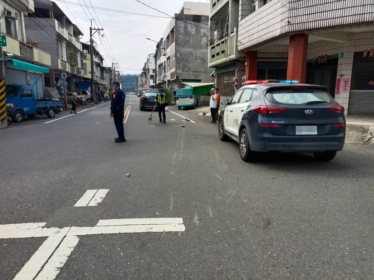 警方到場調查。民眾提供